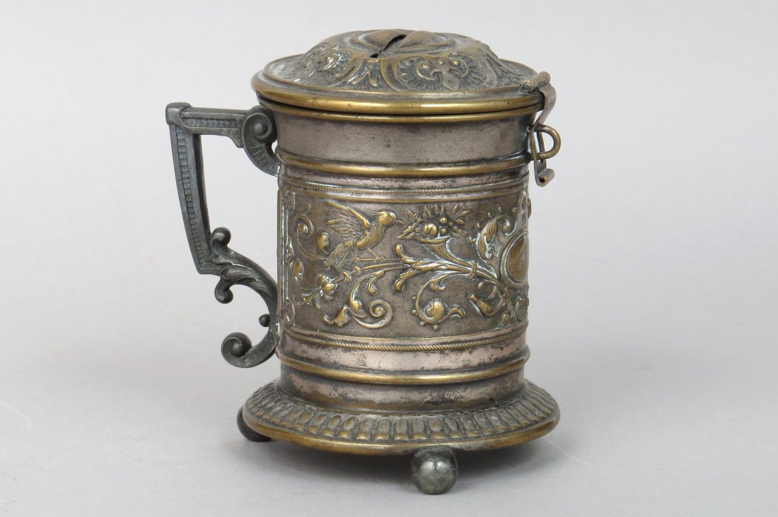 Silvered Lead Stein Bank (1 of 2)