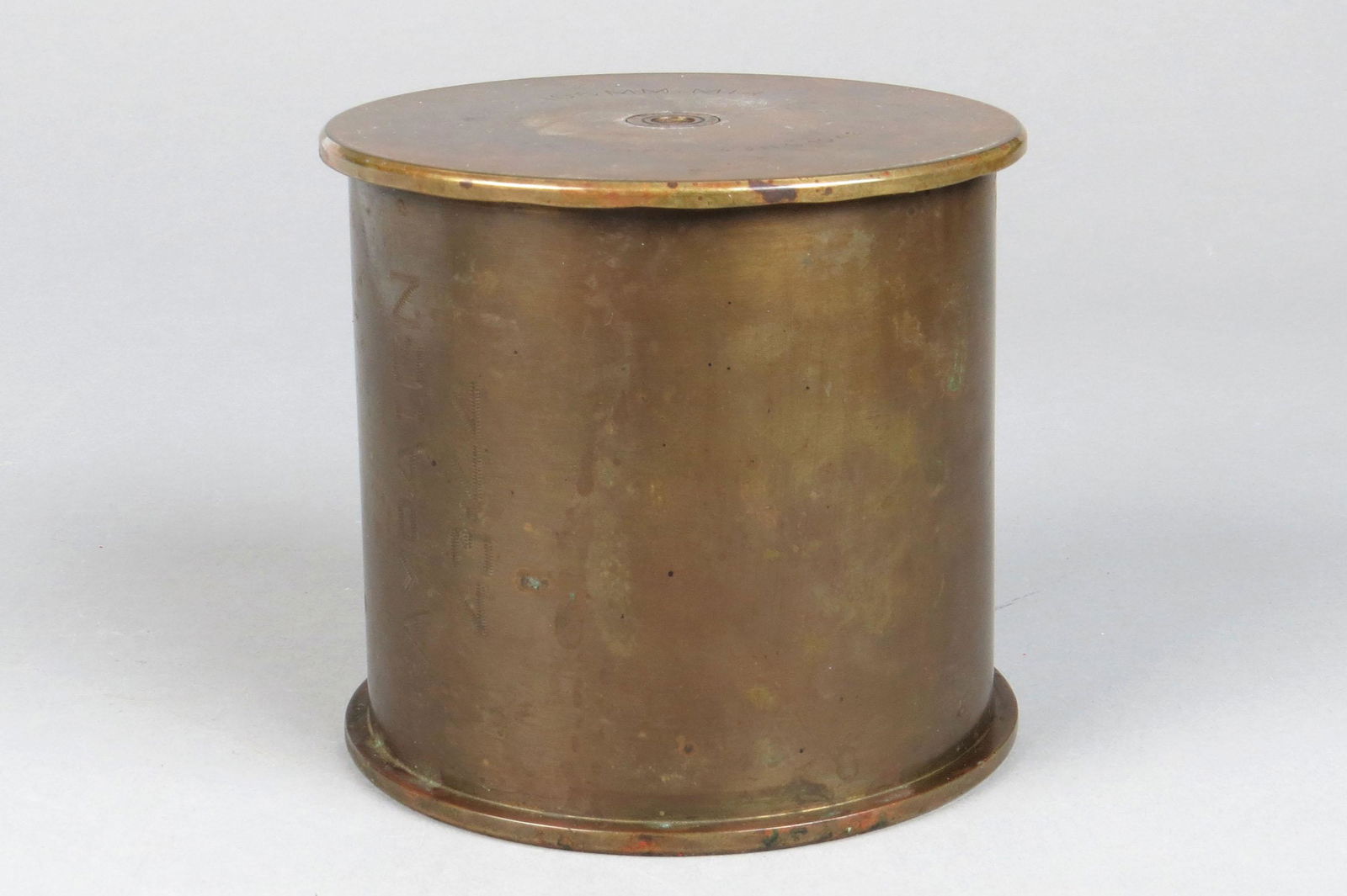 Brass Artillery Shell Bank (1 of 2)