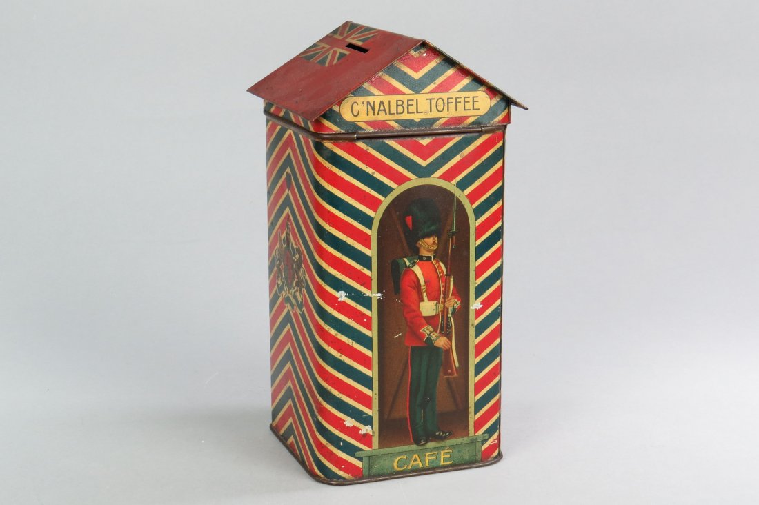 Tin English Guardhouse Bank (1 of 2)