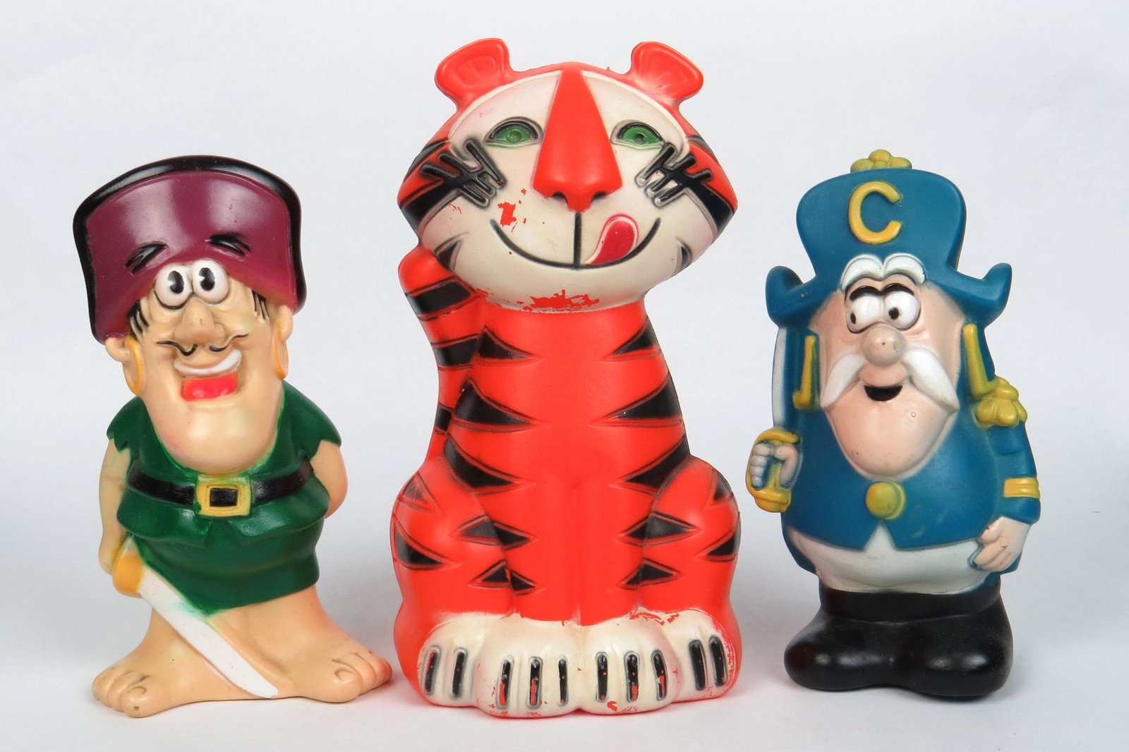 Lot of 3 Plastic Advertising Banks (1 of 2)