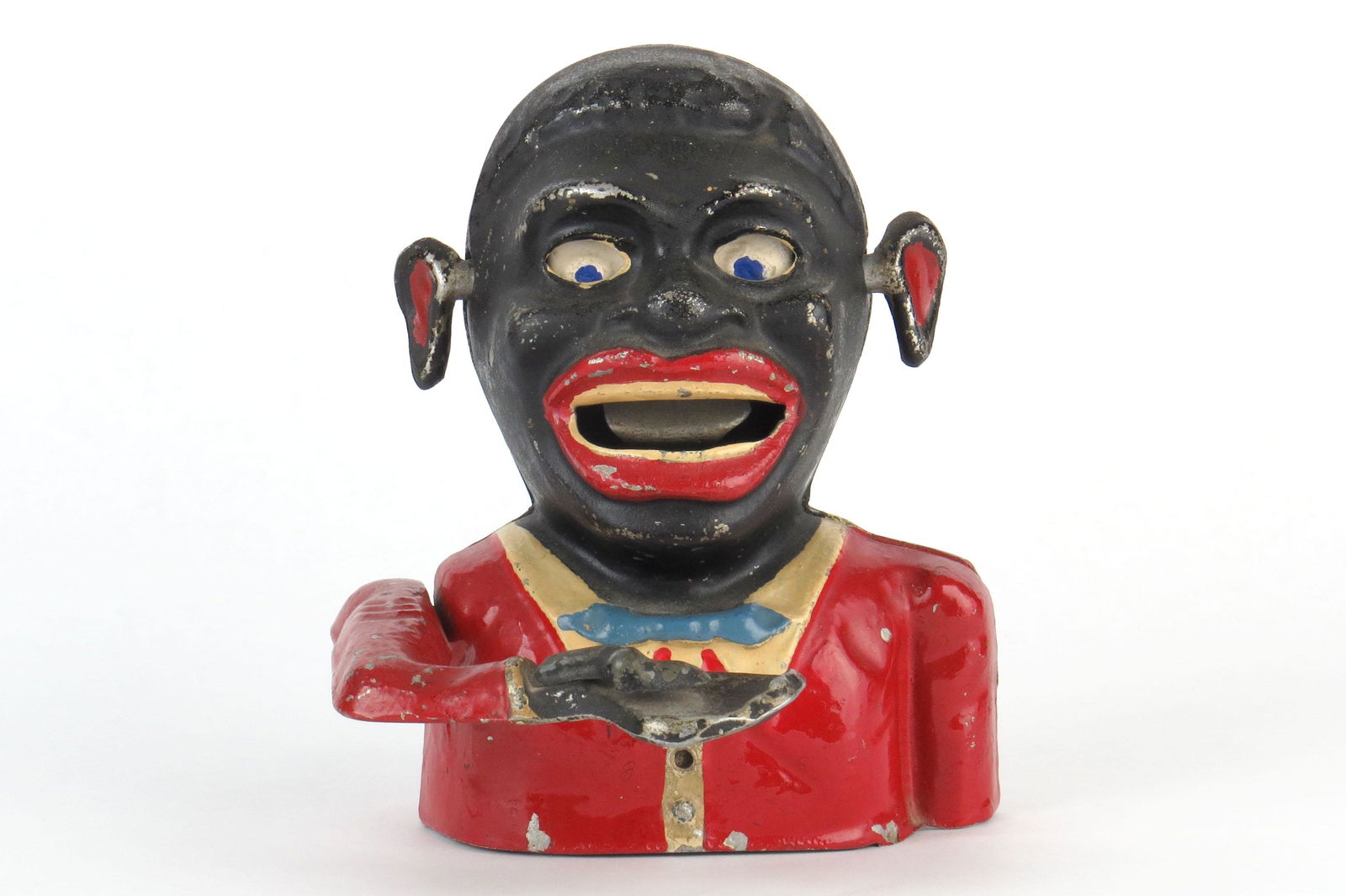 JollyBoy Cast Iron Money Bank アンティーク　貯金箱 Jolly Boy Cast Iron Money Bank - On The Square Emporium