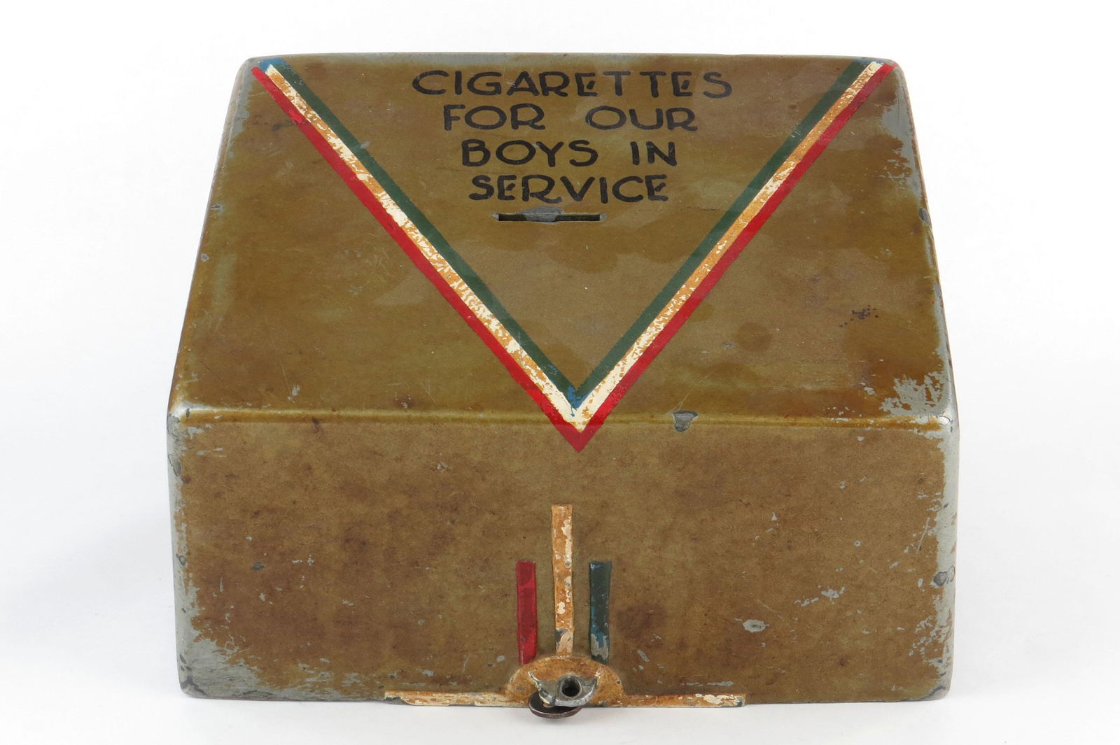 "Cigarette's for Our Boys in Service" Donation Box (1 of 2)