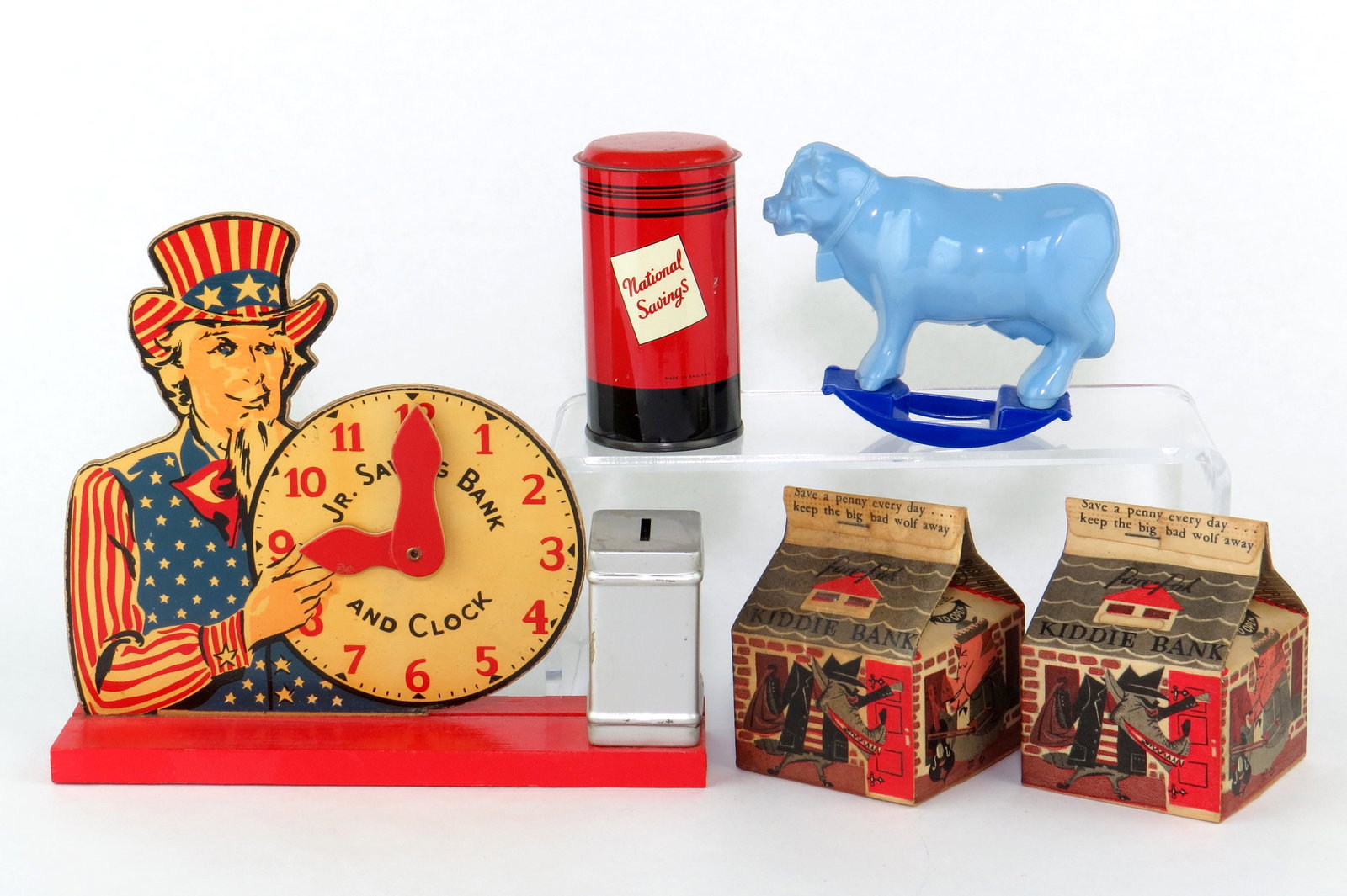 Lot of 5 Misc. Children's Banks (1 of 2)