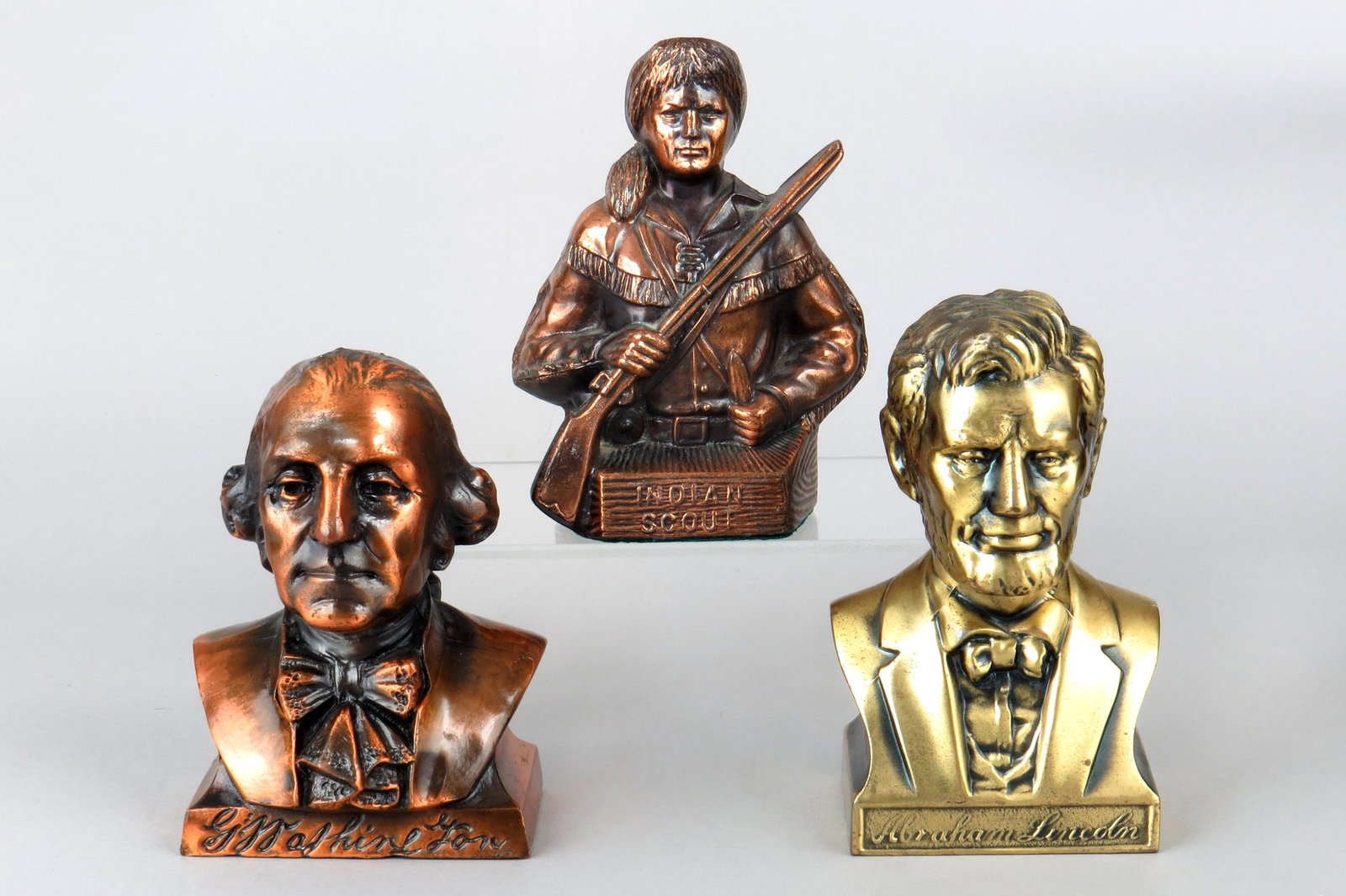 Lot of 3 Bust Banks (1 of 3)
