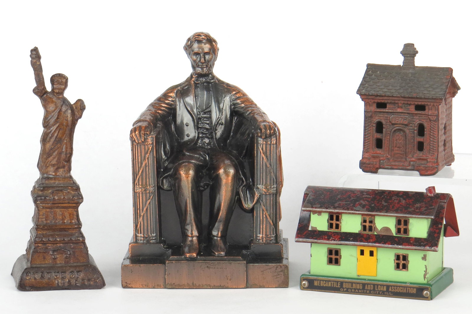 Lot of 4 Building Related Banks (1 of 3)