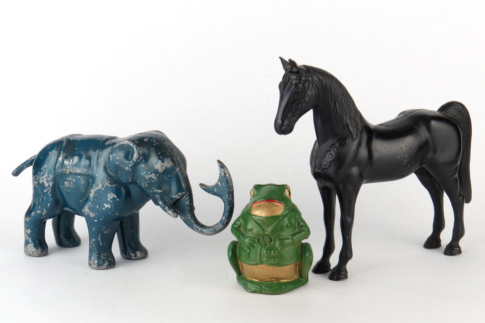 Lot Of 3 Animal Banks