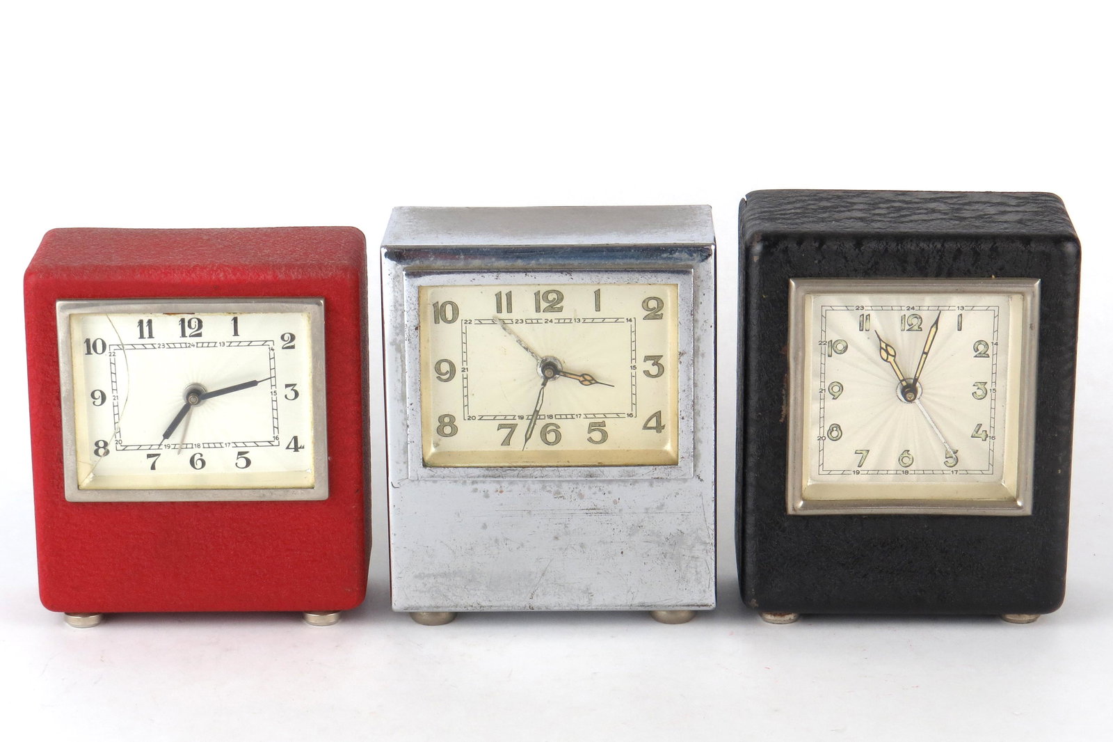 Lot of 3 Clock Banks (1 of 2)