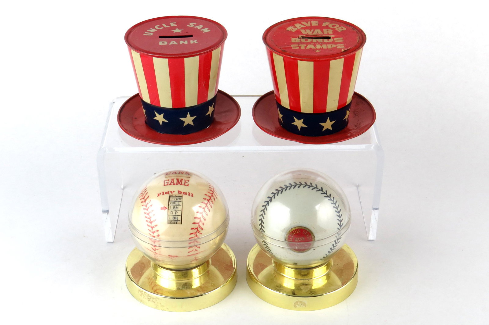 Lot of 4 Misc. Banks (1 of 3)