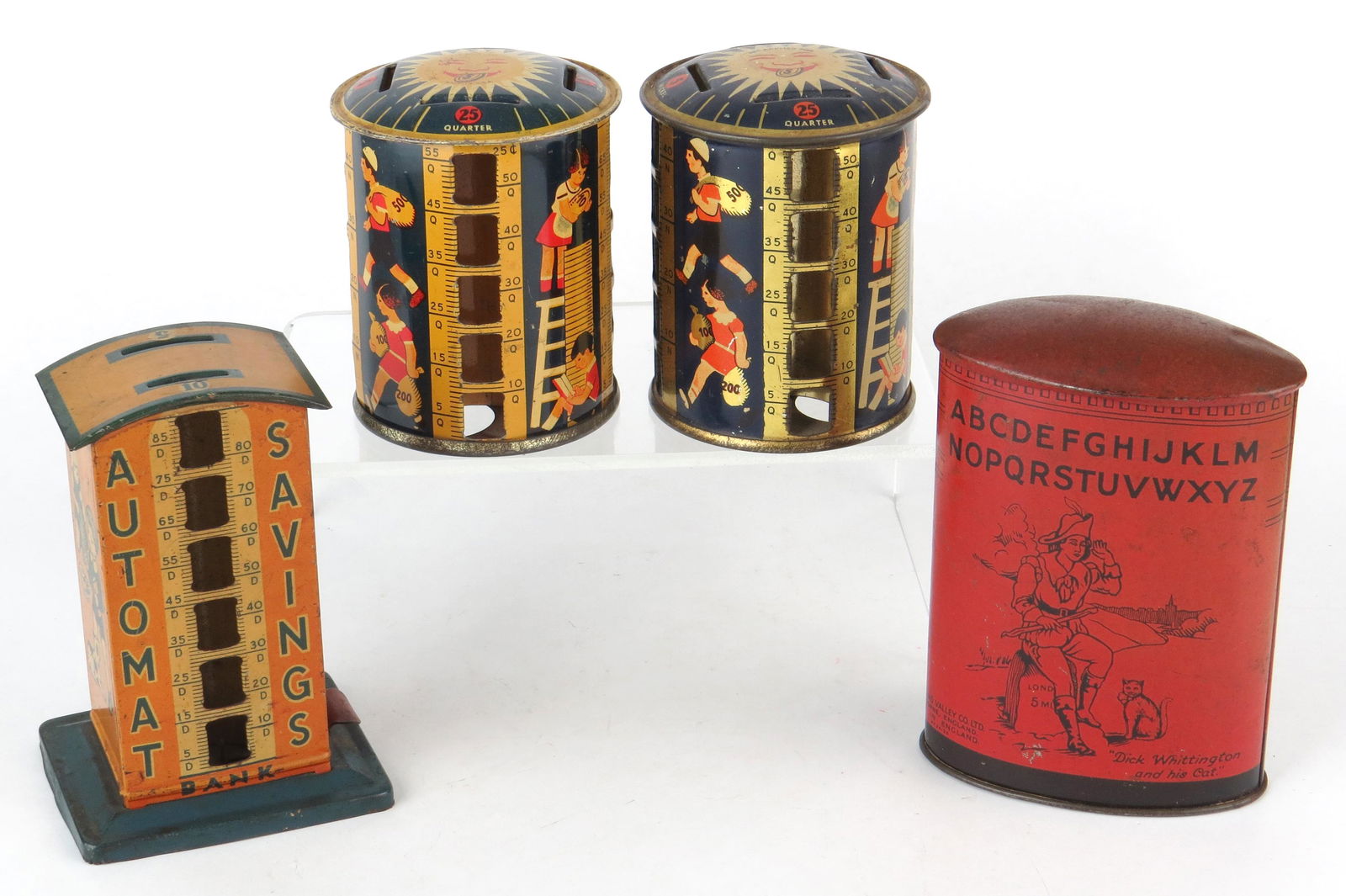 Lot of 4 Misc. Banks (1 of 2)