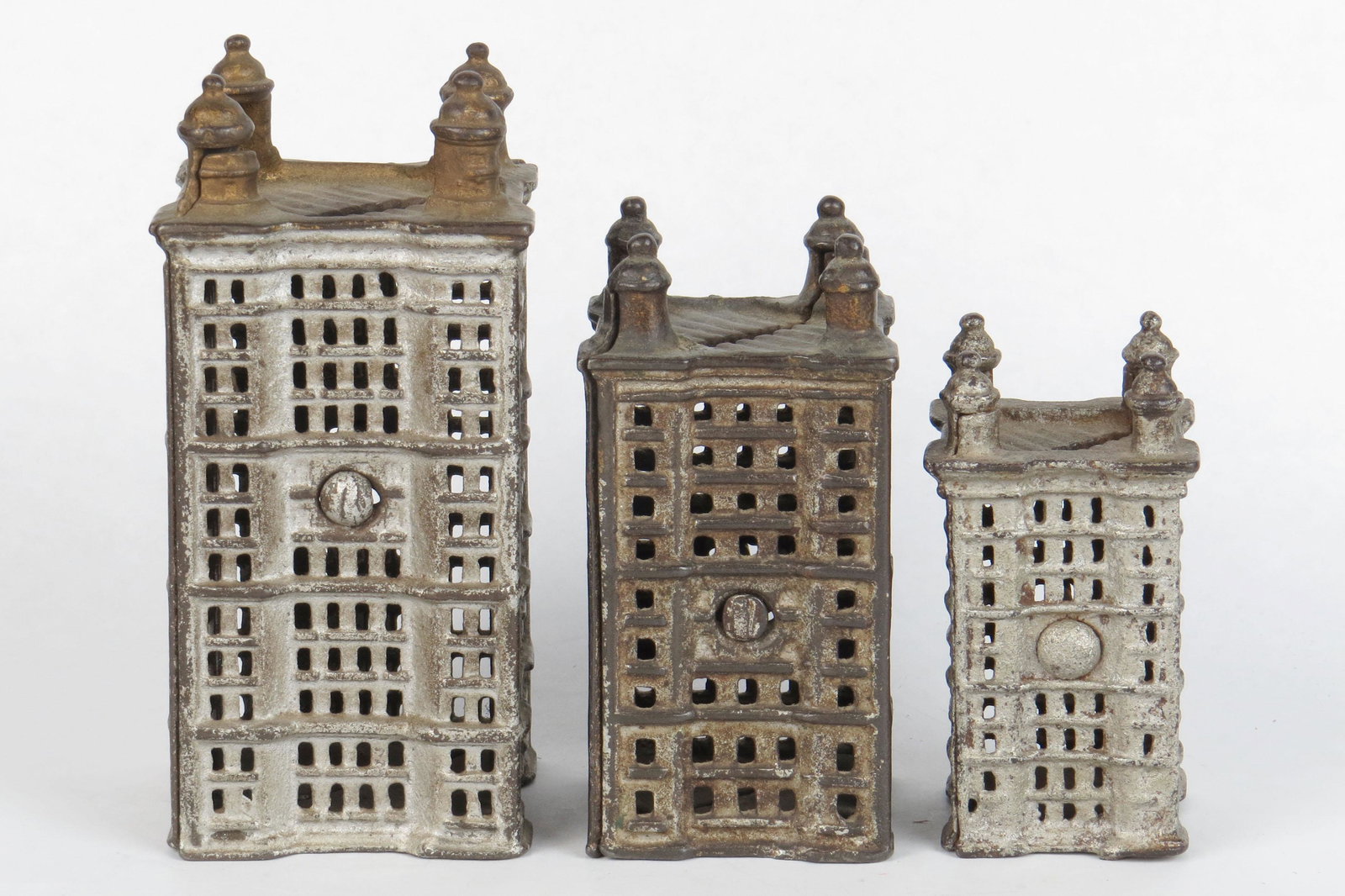 Lot of 3 Skyscraper Banks (1 of 3)