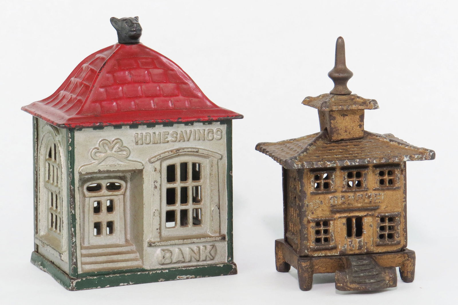 Lot of 2 Building Banks (1 of 2)