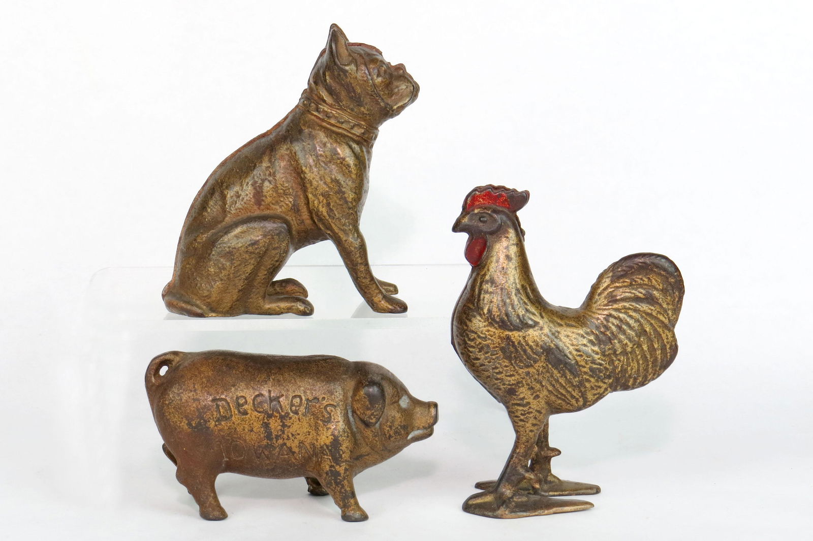 Lot of 3 Animal Banks (1 of 2)