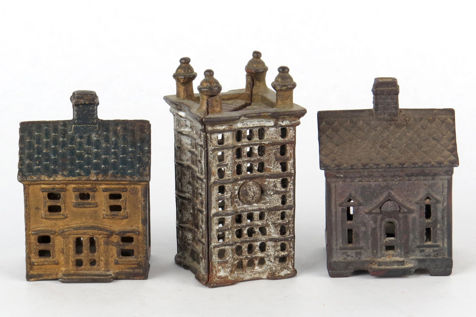 Lot of 3 Building Banks (1 of 2)