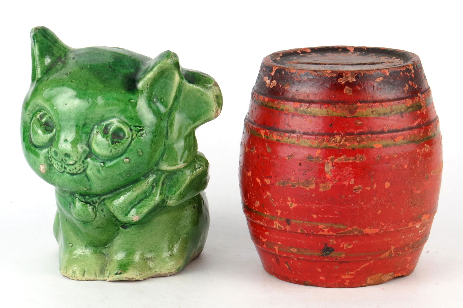 Lot of 2 Ceramic Banks (1 of 3)