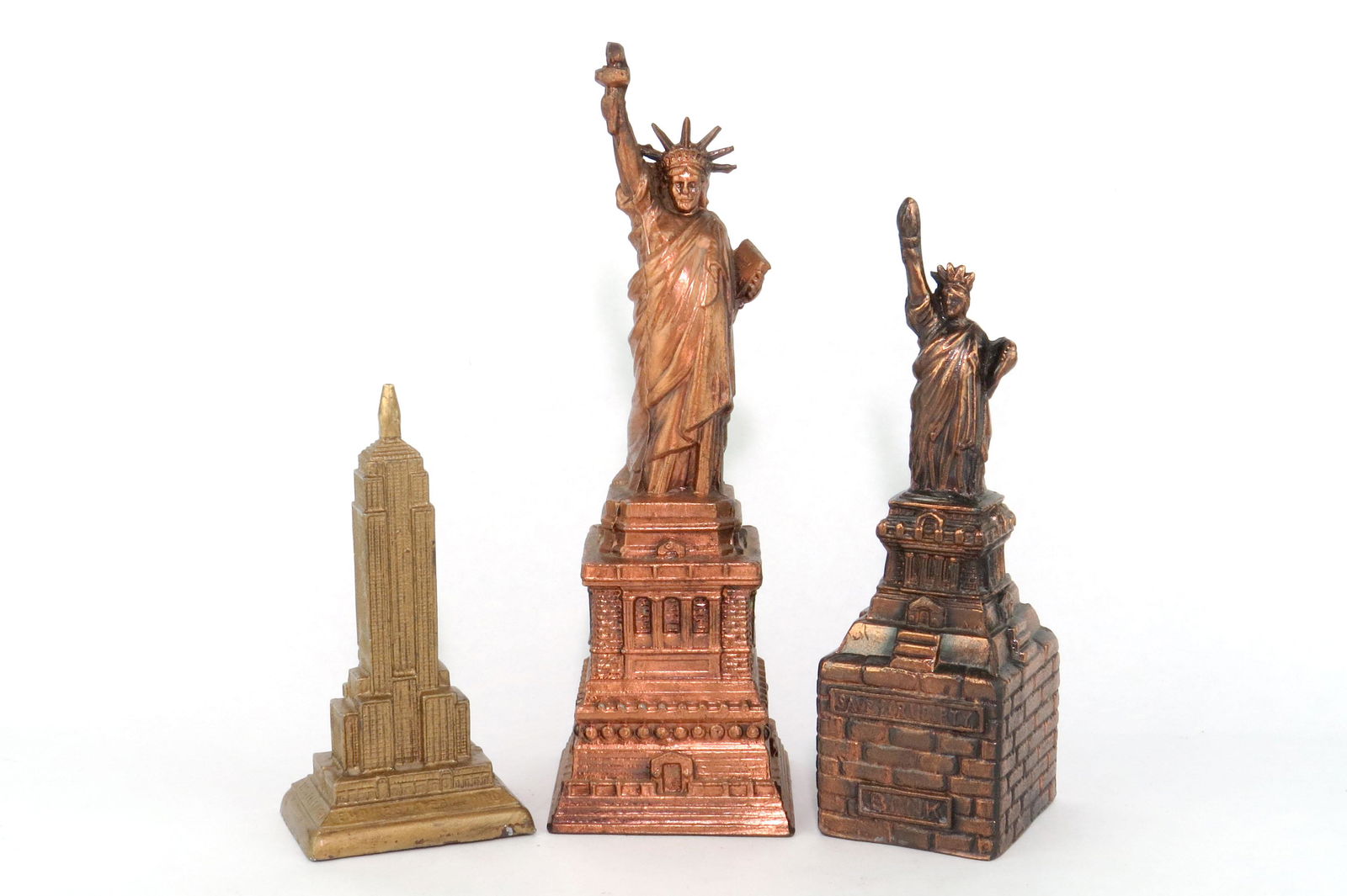 Lot of 3 Building Banks (1 of 3)