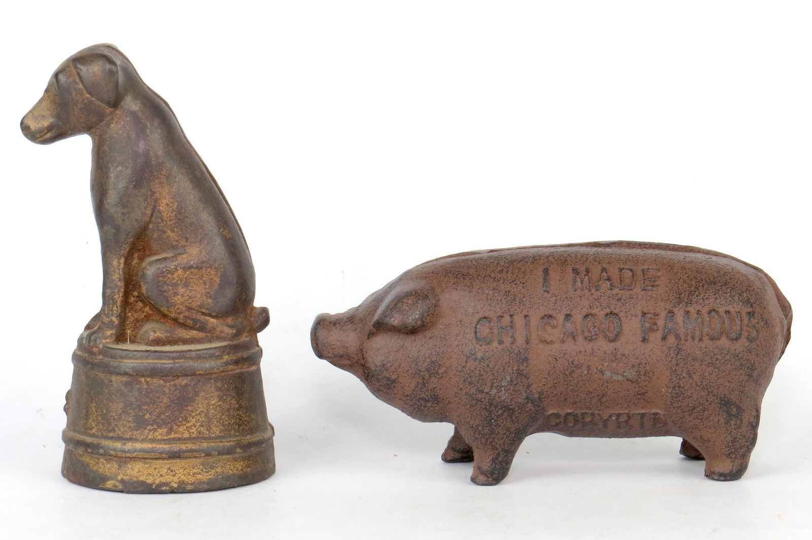 Lot of 2 Animal Banks (1 of 2)