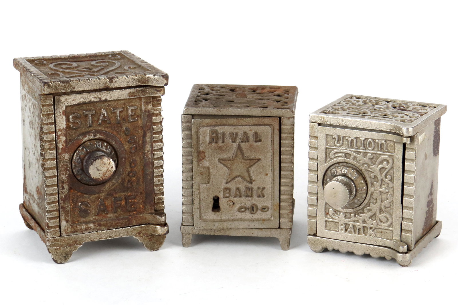 Lot of 3 Safe Banks (1 of 2)