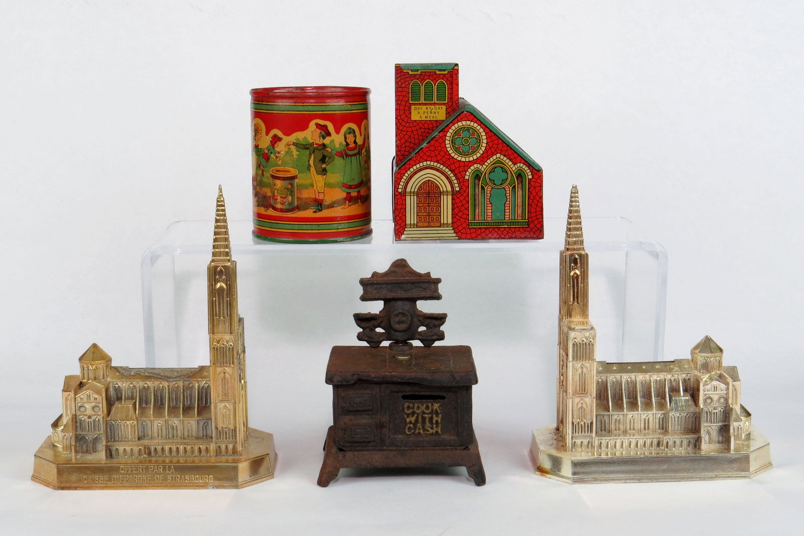 Lot of 5 Misc. Banks (1 of 3)