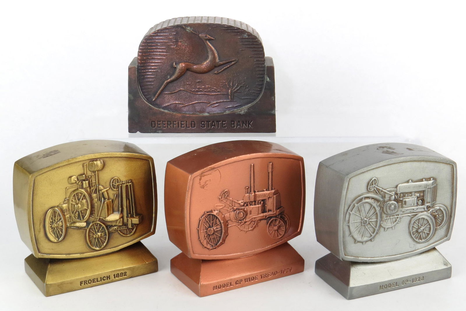Lot of 4 John Deere Banks (1 of 3)