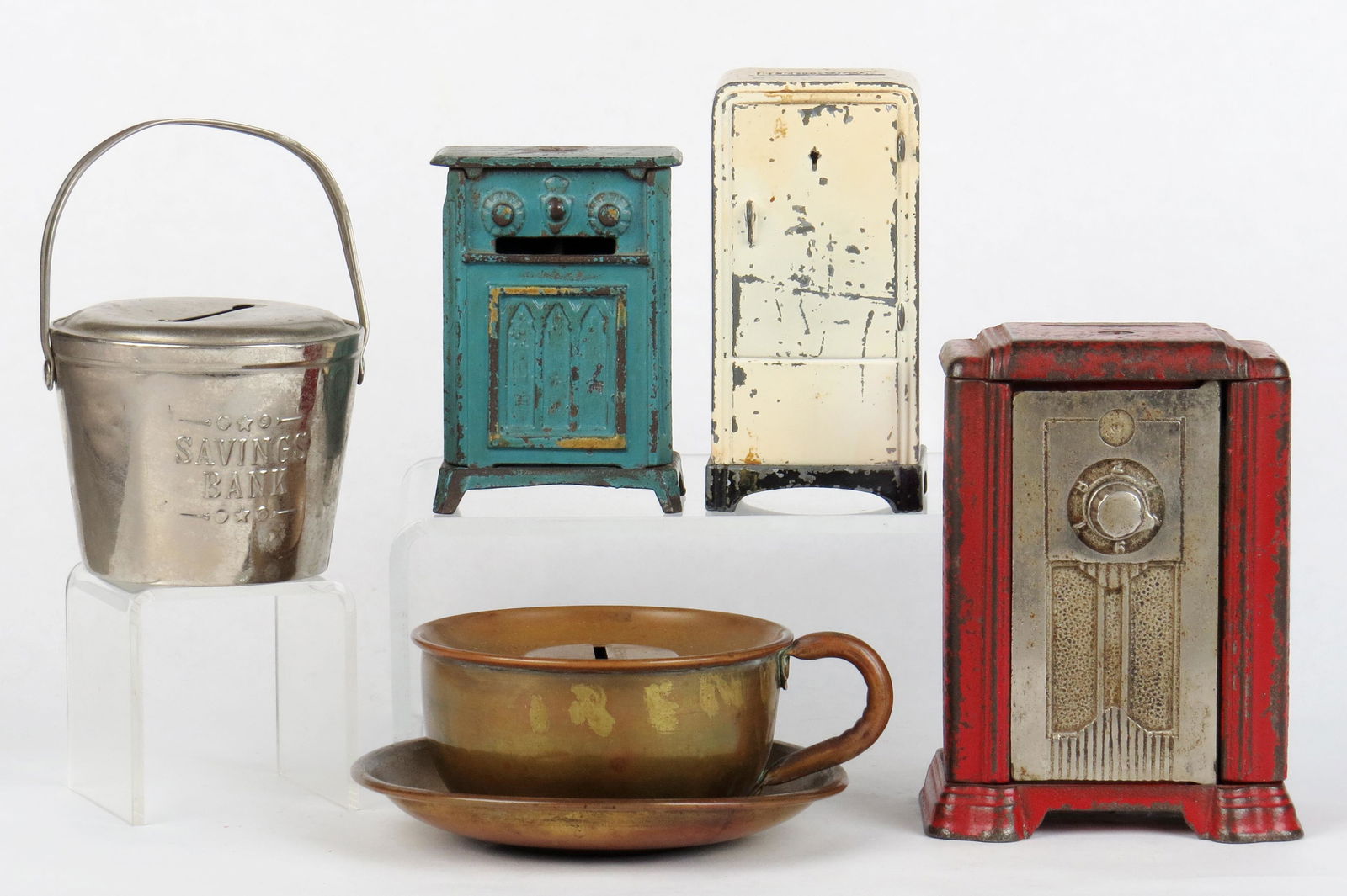 Lot of 5 Misc. Banks (1 of 2)