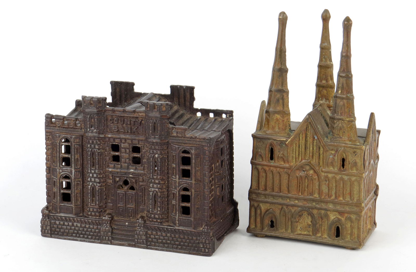 Lot of 2 Building Banks (1 of 2)