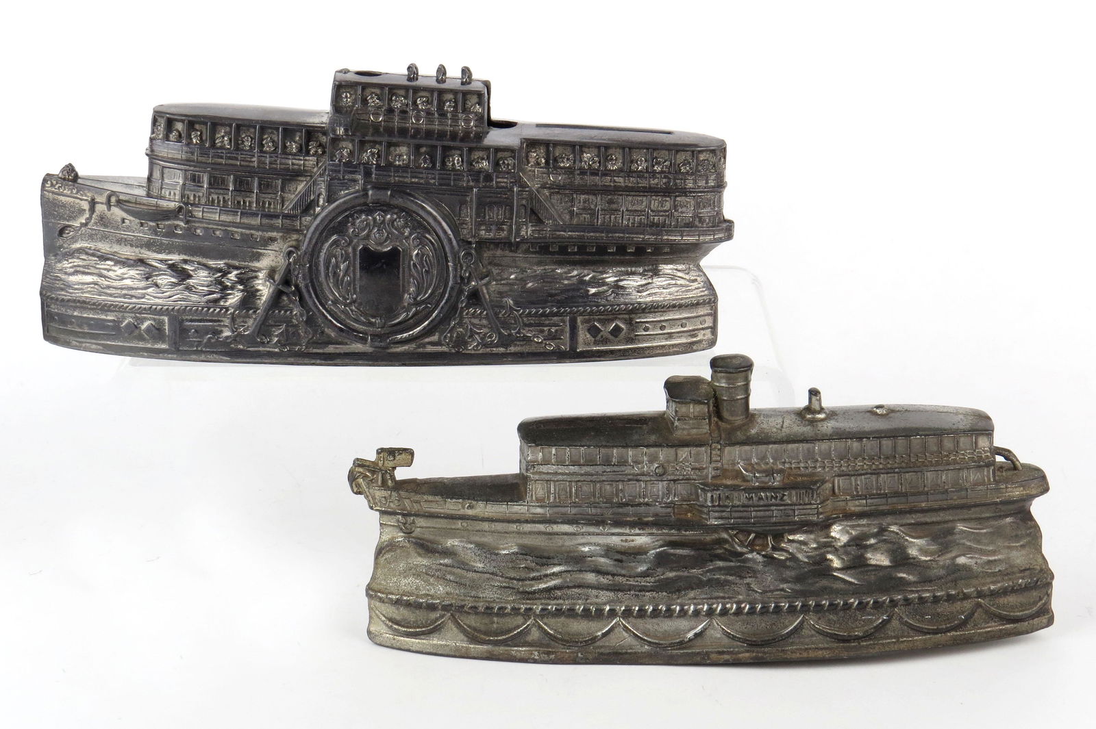 Lot of 2 Ship Banks (1 of 3)