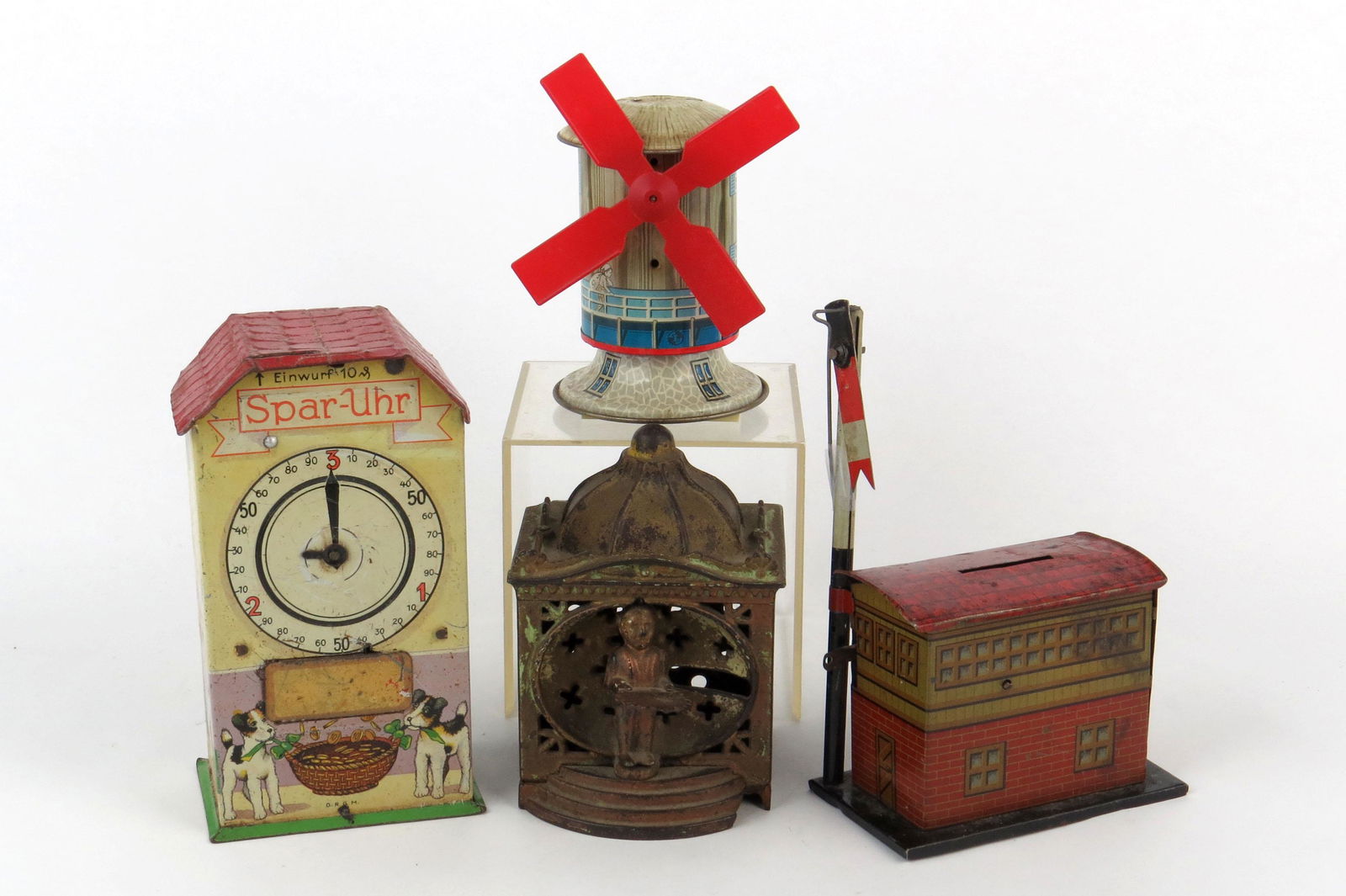 Lot of 4 Misc. Mechanical Banks (1 of 2)