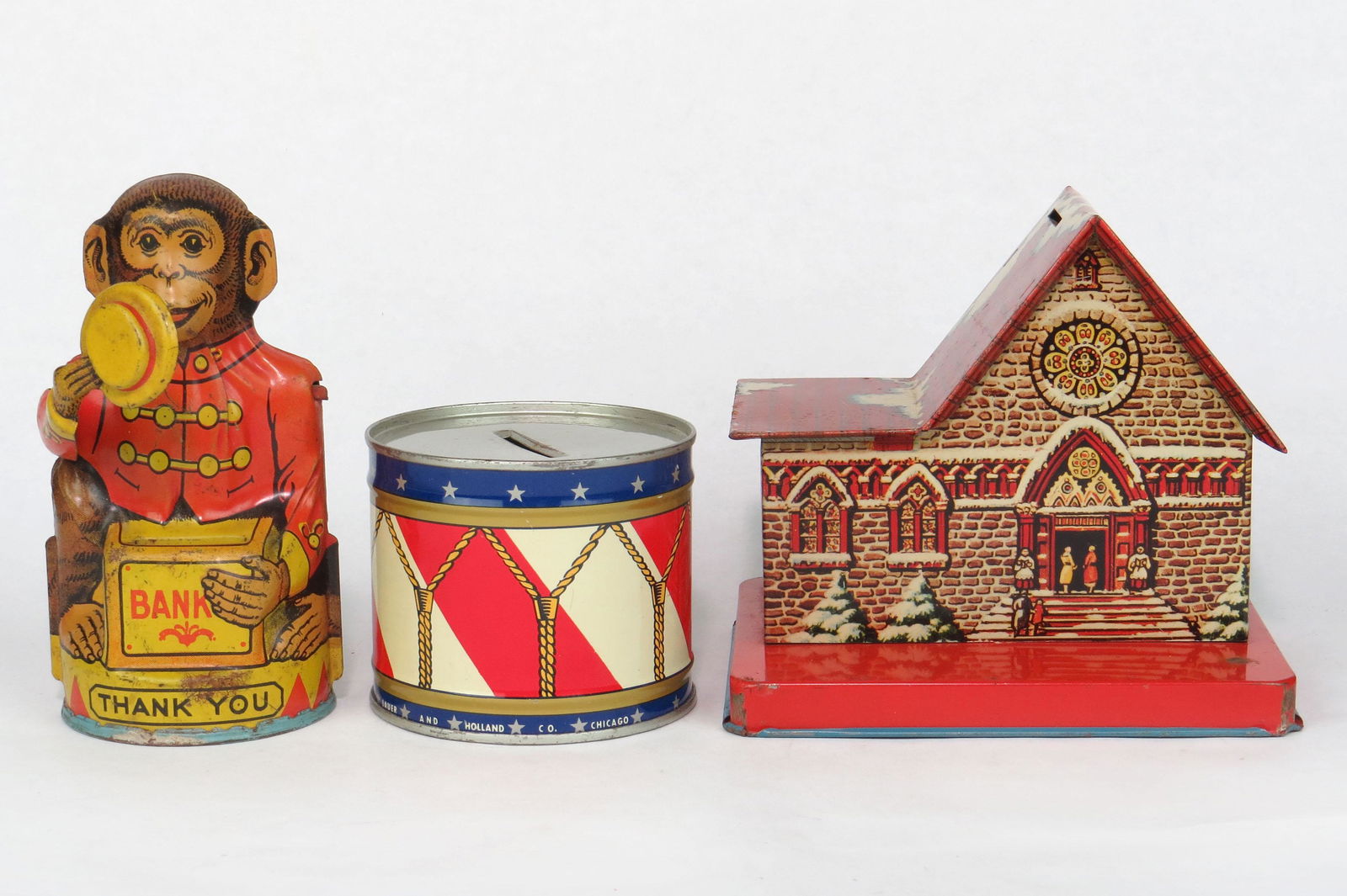 Lot of 3 Assorted Banks (1 of 3)