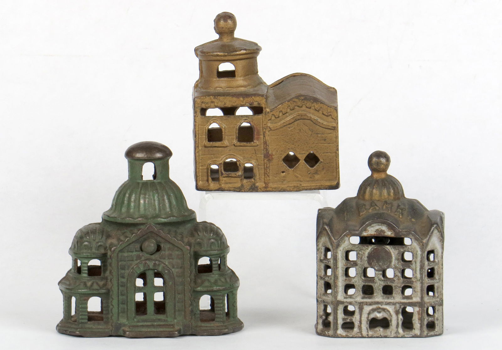 Lot of 3 Building Banks (1 of 2)