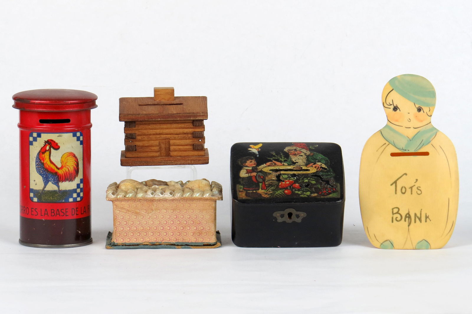 Lot of 5 Misc. Banks (1 of 2)