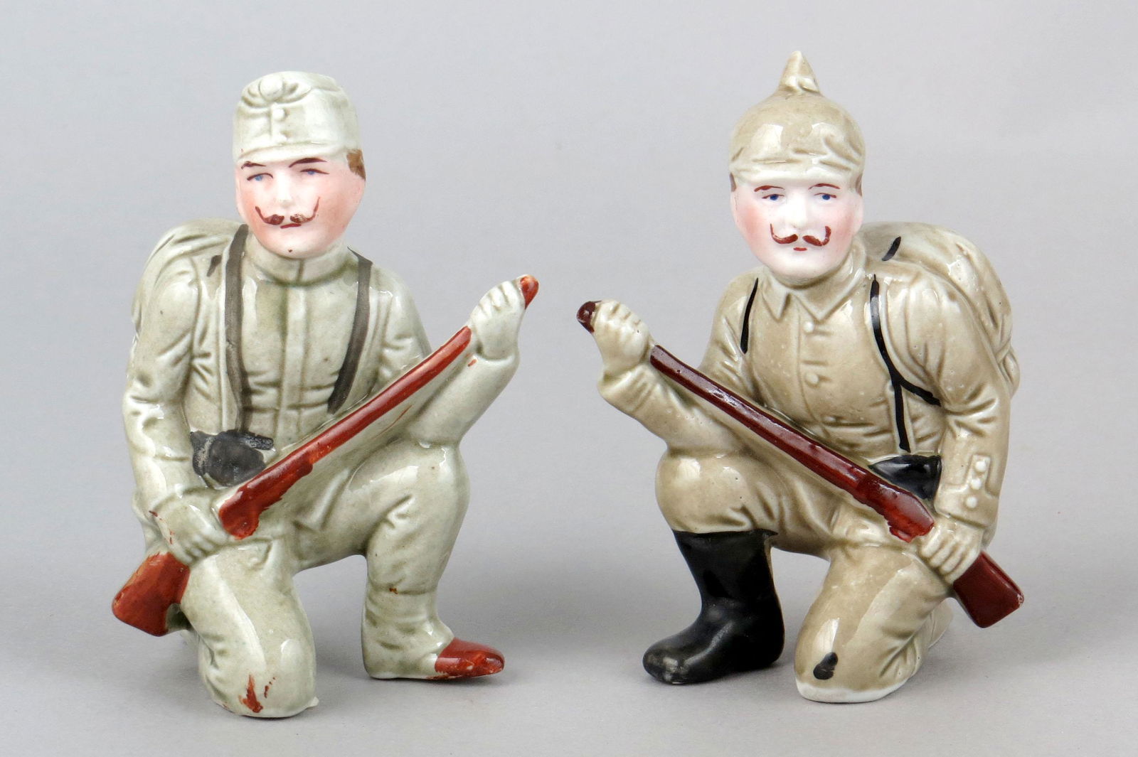 Lot of 2 Prussian Soldier Banks (1 of 2)