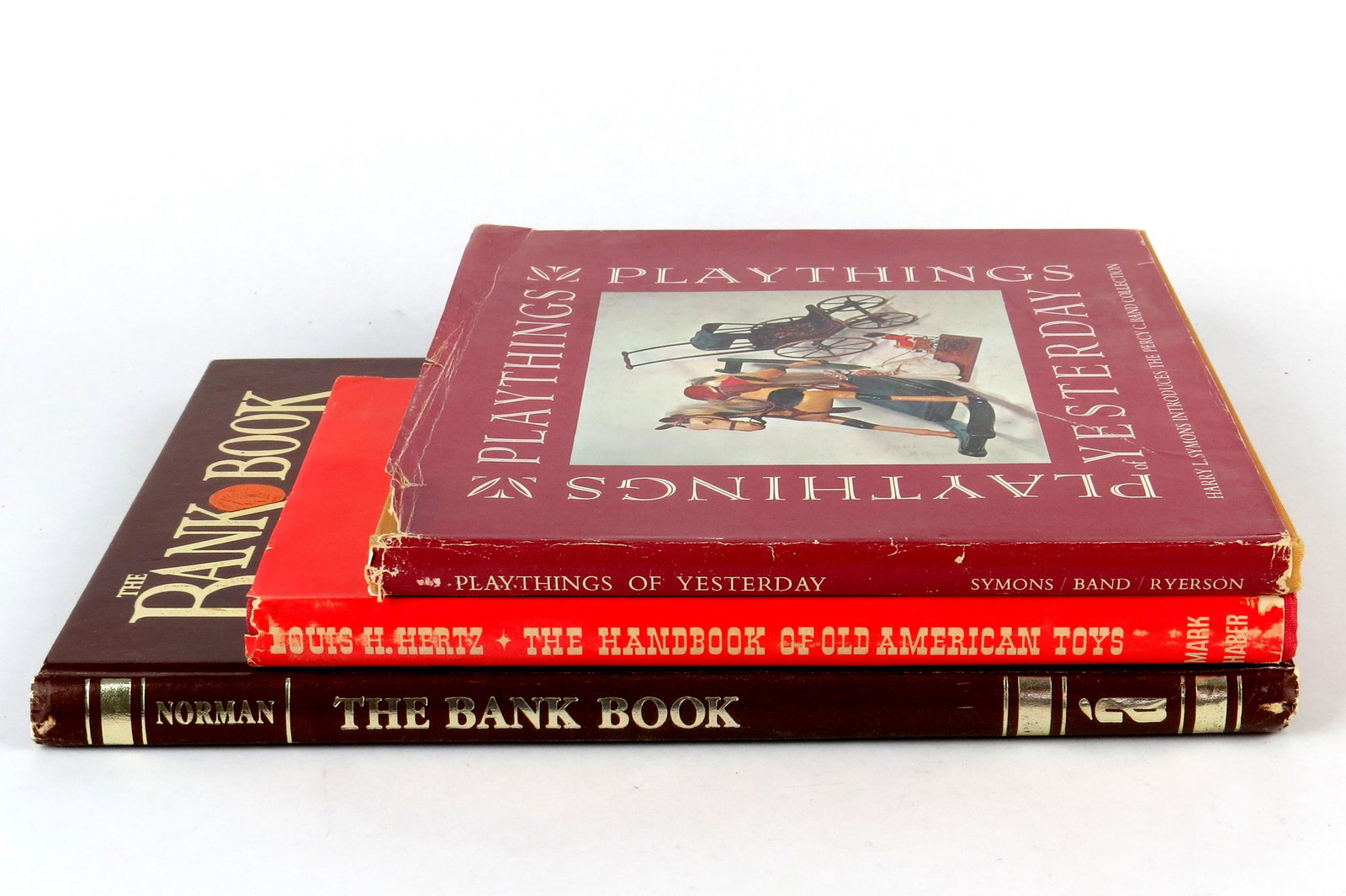 Lot of 3 Bank and Toy Reference Books (1 of 1)