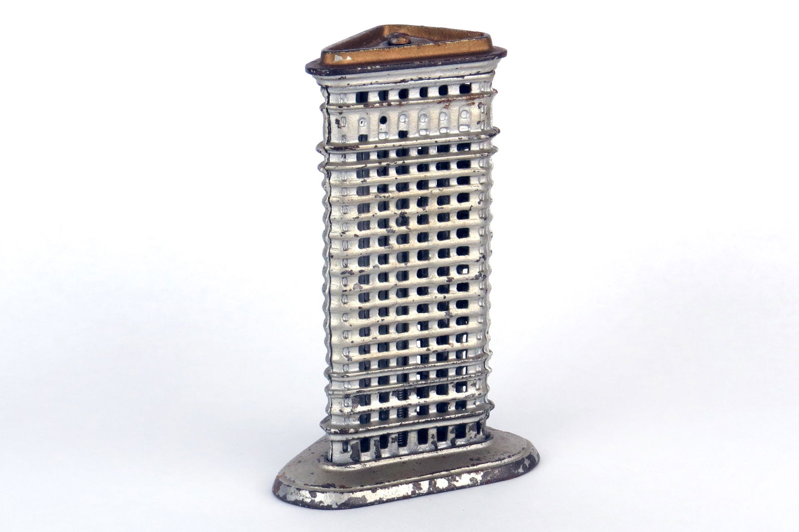 Second Smallest Flat Iron Bldg. Bank (1 of 3)