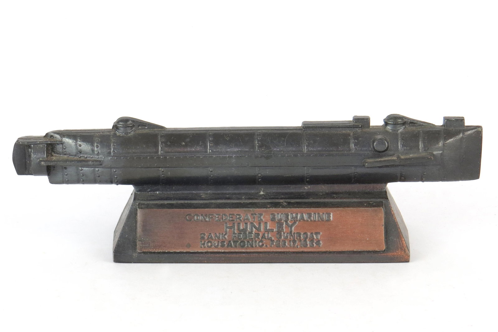 "Hunley" Submarine Bank: Hunley" Submarine Bank, PM, "Feb 12, 1864