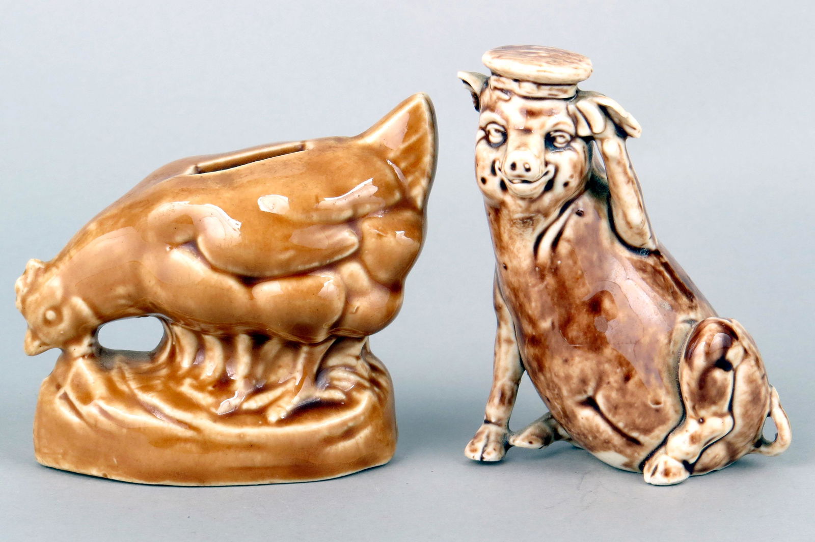 Lot of 2 Animal Banks (1 of 4)