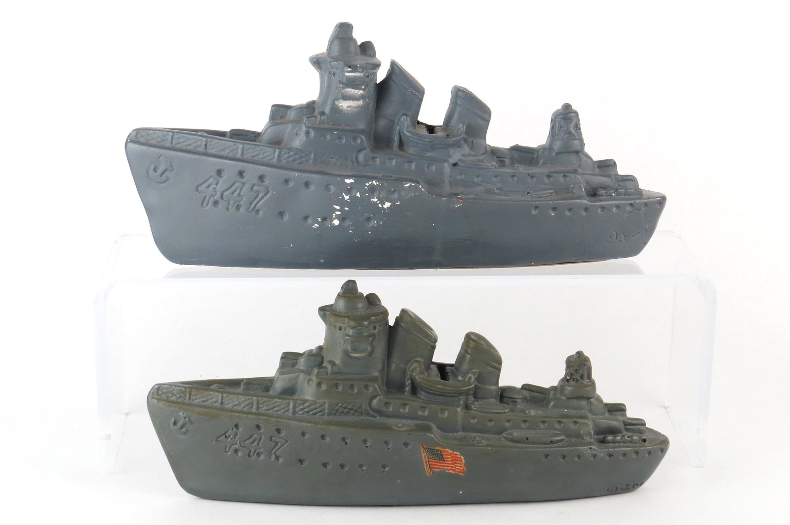 Lot of 2 WWII "Destroyer Bank"(s) (1 of 3)