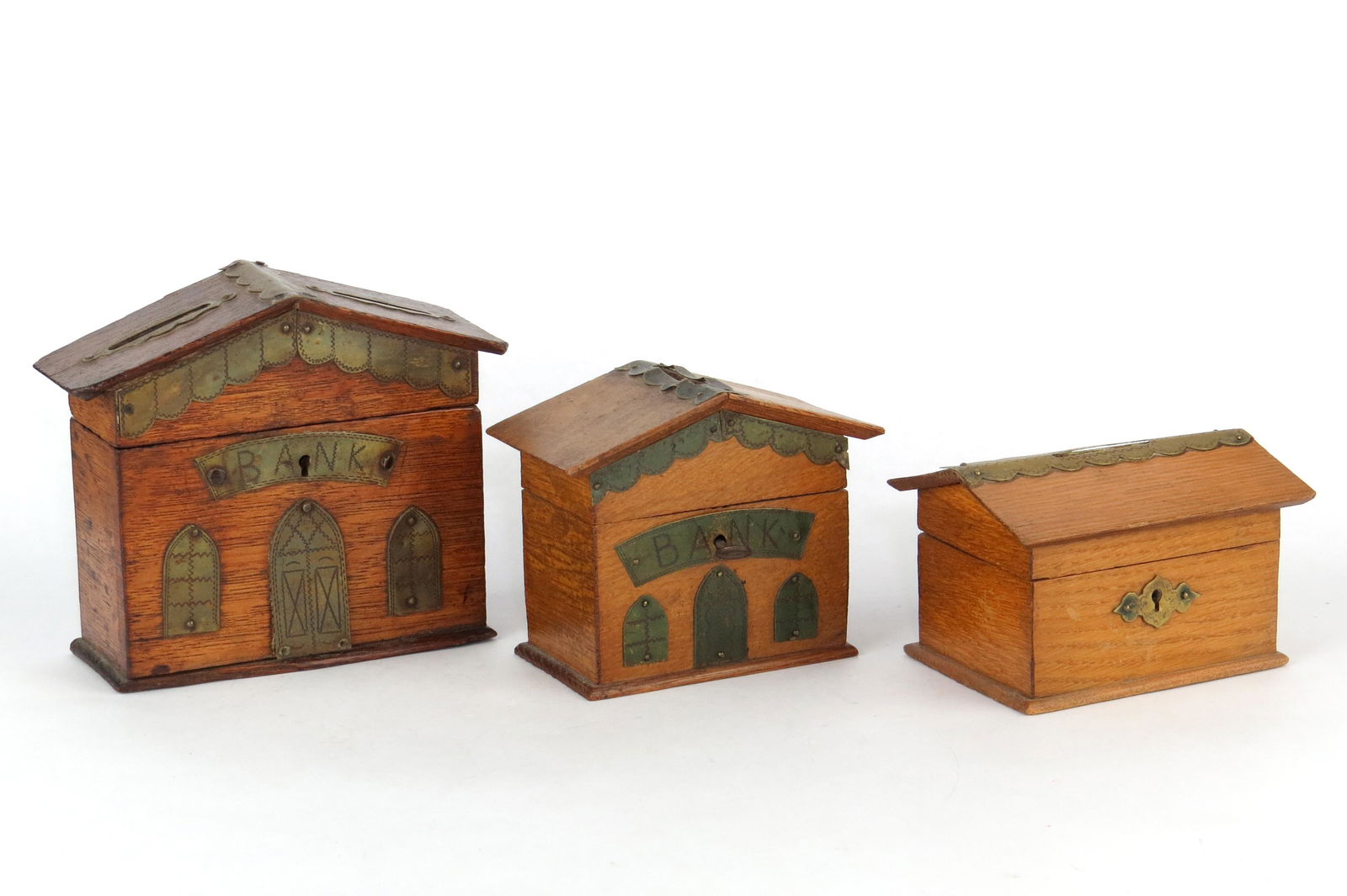 Lot of 3 Building Banks (1 of 3)