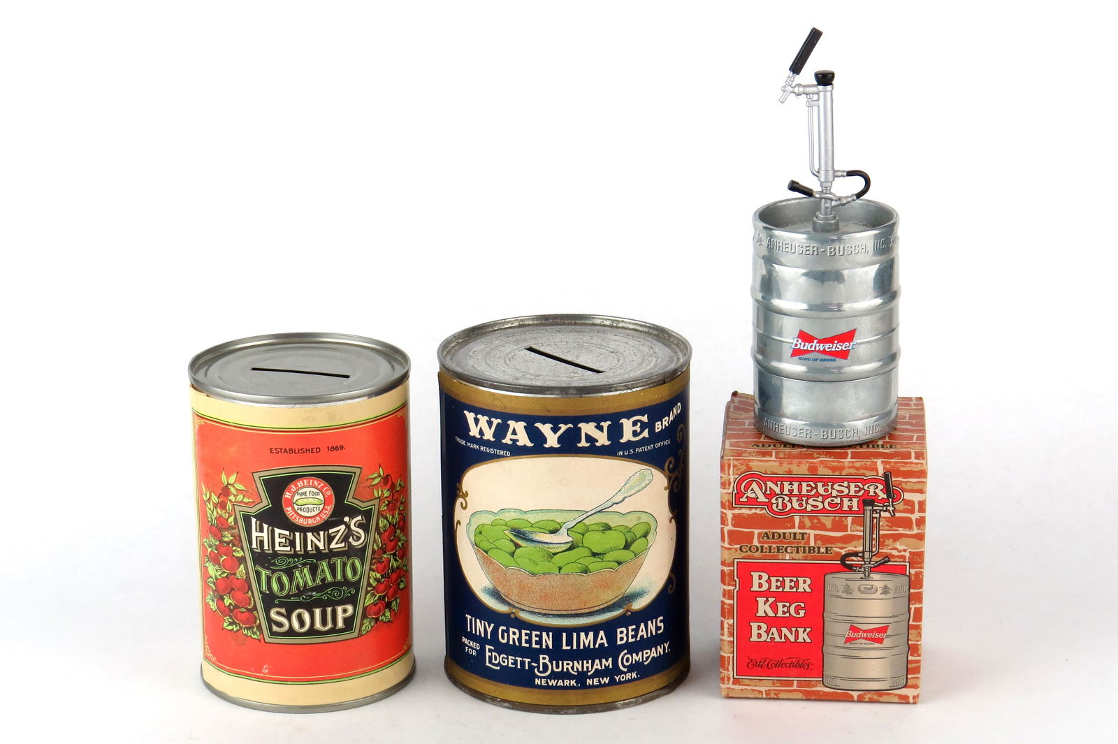 Lot of 3 Advertising Banks (1 of 2)