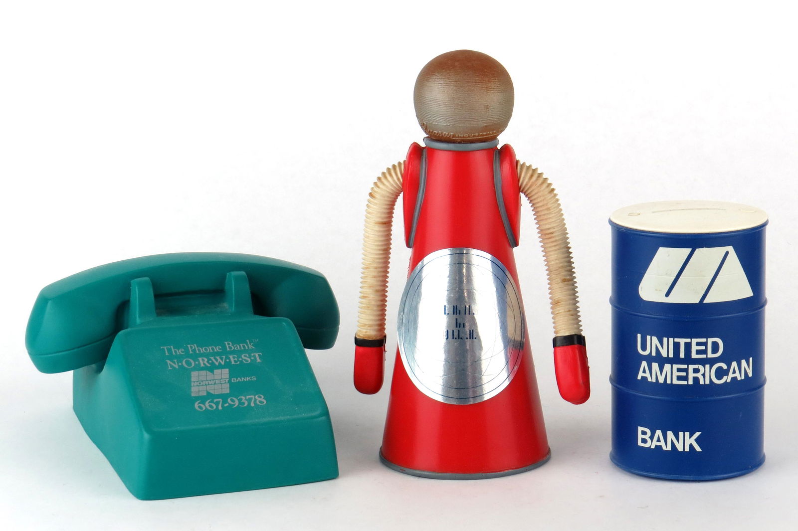 Lot of 3 Advertising Banks (1 of 2)