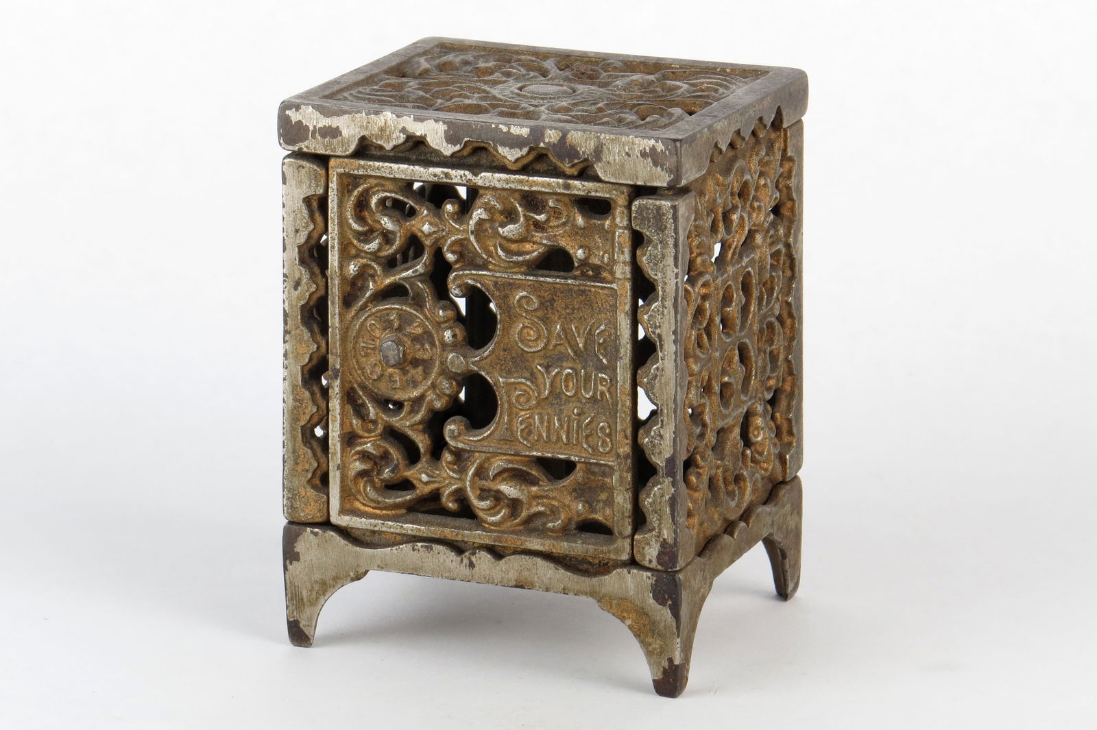 "Save Your Pennies" Safe Bank (1 of 2)