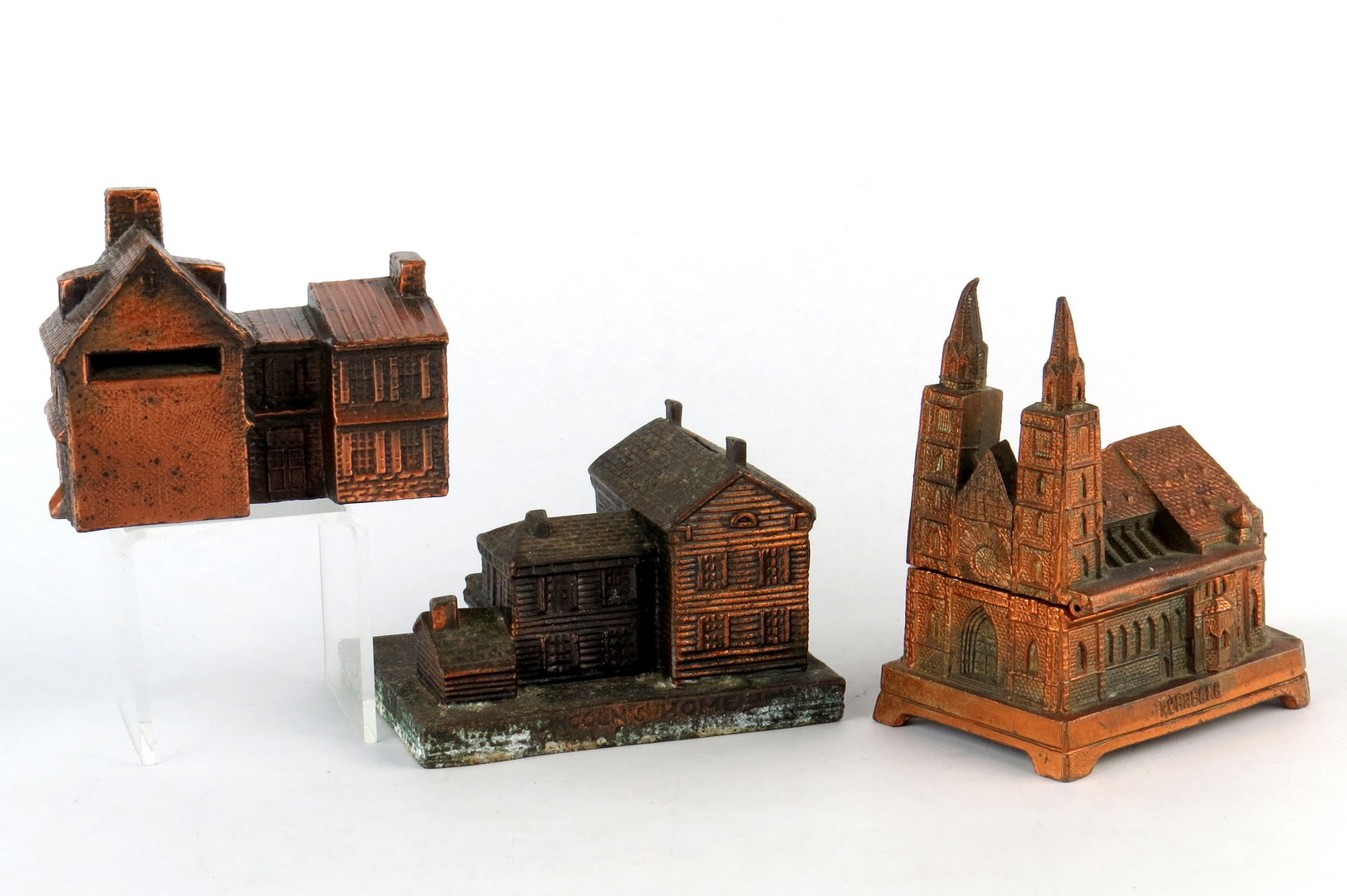 Lot of 3 Building Banks (1 of 3)