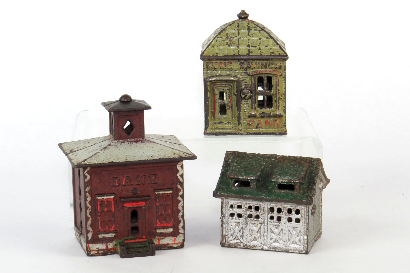 Lot of 3 Building Banks (1 of 2)