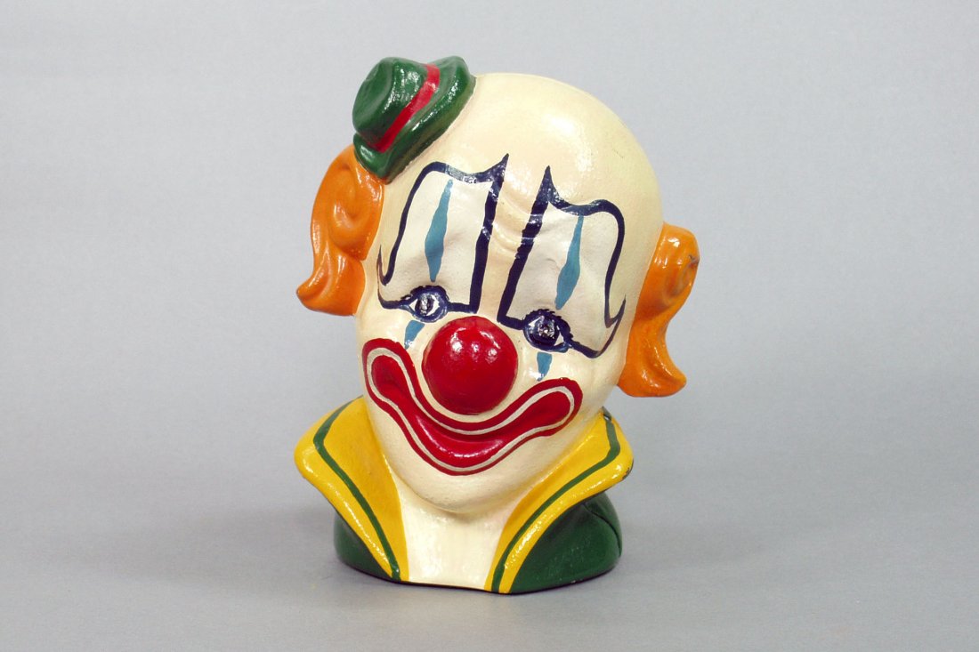 Cast Iron Clown: Clown, 4 7/8", M250, Knerr