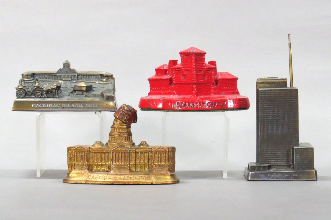 Lot of 4 Souvenir Buildings (1 of 2)