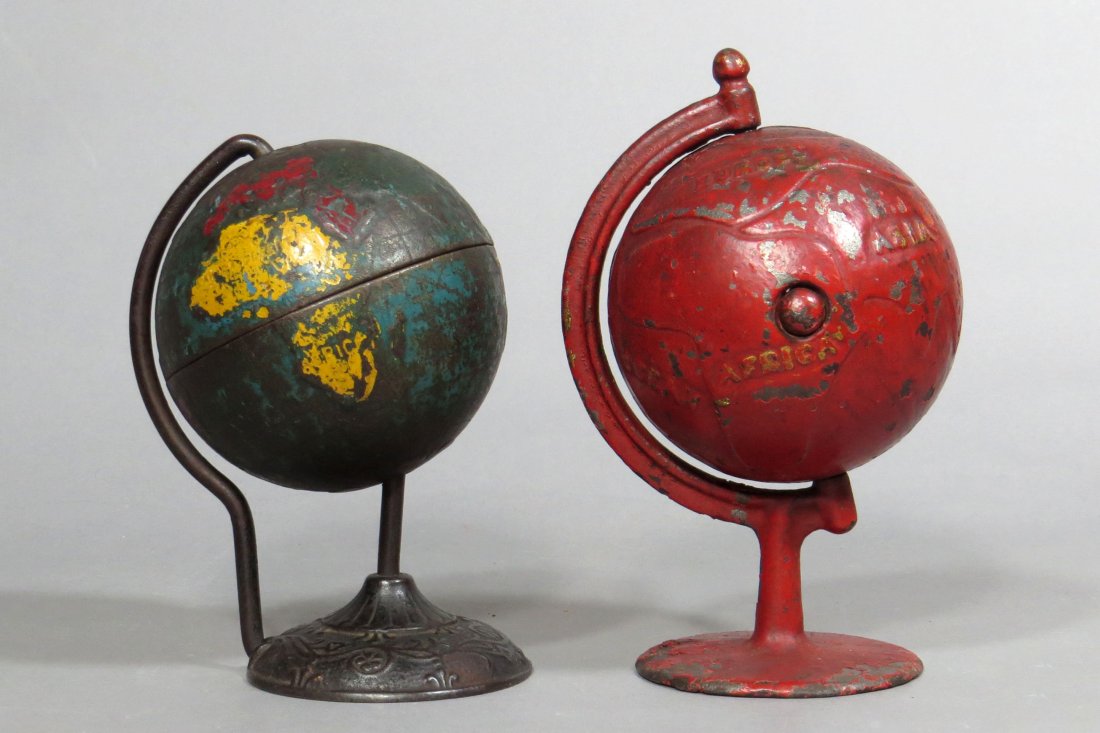 Lot of 2 Globe CI Still Banks (1 of 2)