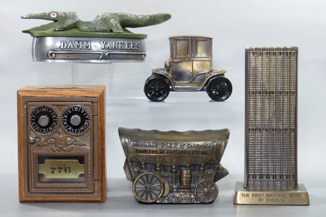 Lot of 5 Banks (1 of 1)