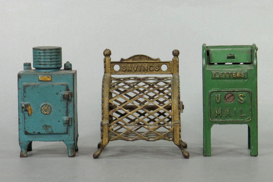 Lot of 3 Misc. CI Banks (1 of 2)