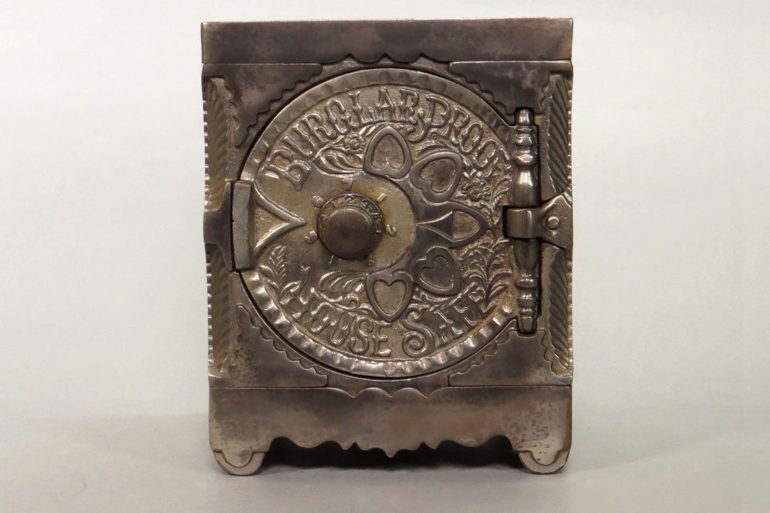 "Burglarproof House Safe" CI Bank (1 of 4)