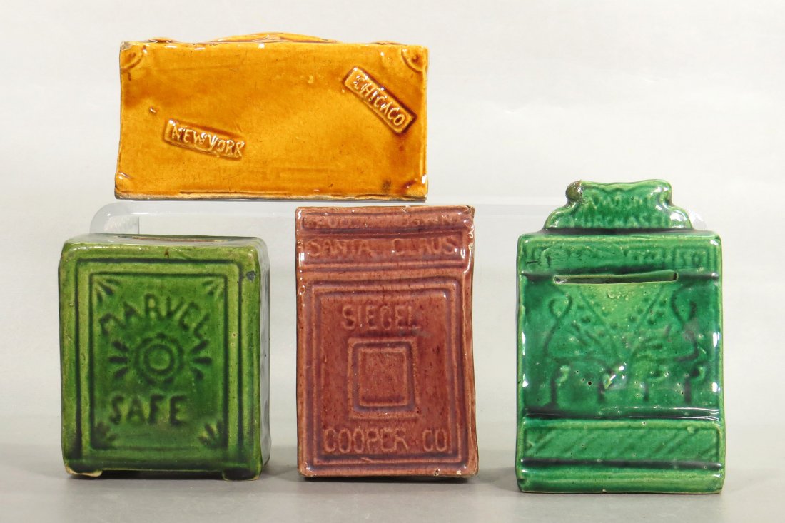 Lot of 4 Misc. Banks (1 of 2)