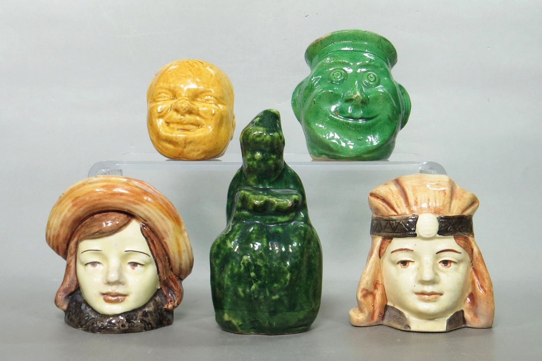 Lot of 5 Ceramic Banks (1 of 3)